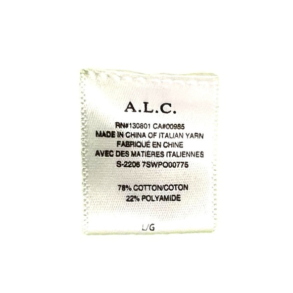 A.L.C. Green Scoop Neck Laney Sweater - Size Large - Picture 5 of 6